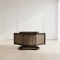 Chaise longue d'extérieur moderne en aluminium et osier avec garantie de 2 à 3 ans pour salon, parc et immeuble de bureaux