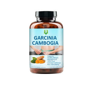 Premium Custom 100% Pure Garcinia Cambogia Cápsulas Cápsula vegetariana Apoya el control de peso saludable - Product Image 1