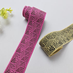 Manufacturers Colourful 10mm-50mm Custom Underwear <b>Elastic</b> Waistband <b>Fold</b> <b>Over</b> <b>Elastic</b> Band Factory Custom Logo Color Tape - Product Image 1