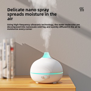 New hành tây hình mô phỏng ngọn lửa hương thơm khuếch tán nhà máy tính để bàn siêu âm độ ẩm USB powered hộ gia đình - Product Image 4