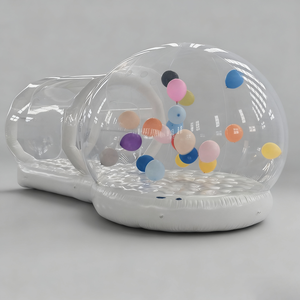 Tente à bulles géante gonflable en PVC, design portable pour l'observation des étoiles, les fêtes, les mariages et les stations balnéaires - Taille personnalisable - Product Image 6