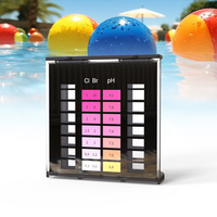 Kit de test d'eau de piscine de vente chaude facile à utiliser testeur de piscine PH/CL/BR DPD1