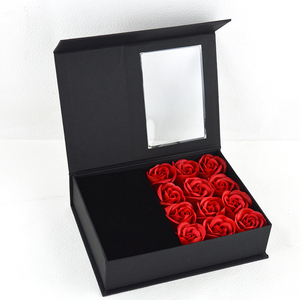 Boîte de papier rigide personnalisée emballage vide Rose ours rouge à lèvres saint valentin amour coffret cadeau boîte - Product Image 4
