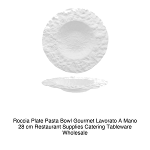 Tazón para Pasta Rock Gourmet de 28 cm (interior de 15 cm), Hecho a Mano - Product Image 2