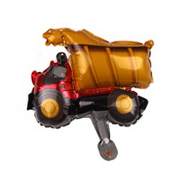Nouveau Ballon en Aluminium Mini Véhicule, Avion, Voiture, Version Brillante, Forme Dessin Animé, pour Fête d'Anniversaire, Jouet pour Enfants, Vente en Gros