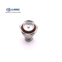 Conector DIN macho, abrazadera DIN macho/hembra para cable de 1/2 ', conector coaxial RF