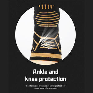 Chaussettes de compression de cheville pour fasciite plantaire, soulagement de la douleur du tendon d'Achille, support de cheville en cuivre avec logo personnalisé - Product Image 2