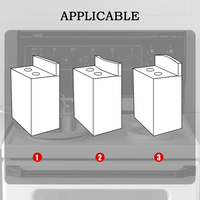 30 Inch Magnetische Keuken Siliconen Kookplaat Kruidenrek Organizer Siliconen Kookplaat Opbergrek