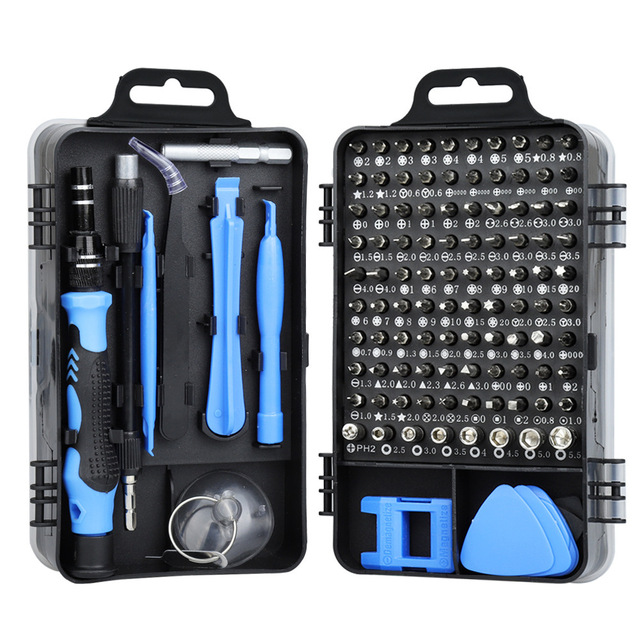 115 in 1 Screwdriver Set Magnetic Screwdriver Bits Precision Hex Screw Driver Kit Repair Hand Tools for Phone Pc Tool Kit