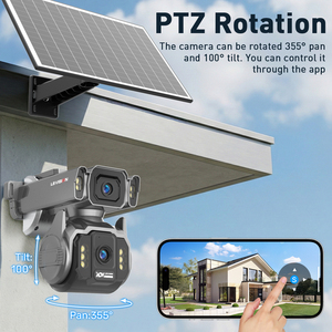 LS VISION Buitencamera voor bewaking 24/7 video-opname 12x optische zoom PTZ 4G <span class=keywords><strong>camera</strong></span> CCTV Humanoïde AI-tracking versterking - Product Image 3
