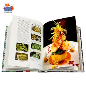 OEM Customized story business For Leaflet Soft Magazine Catalog Poster Paperback Cooking recipe book Printing