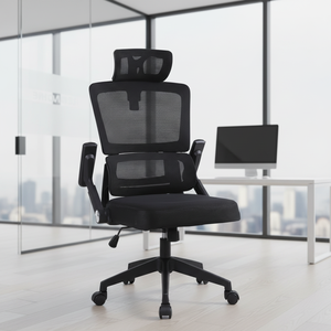 <span class=keywords><strong>Chaise</strong></span> de bureau en maille à <span class=keywords><strong>prix</strong></span> avantageux, respirante, ergonomique, vente en gros avec soutien lombaire - Product Image 6