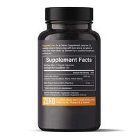Capsules OEM de poudre de racine de maca Capsules de supplément d'extrait de racine de maca noir + rouge + jaune 1500 mg pour hommes et femmes