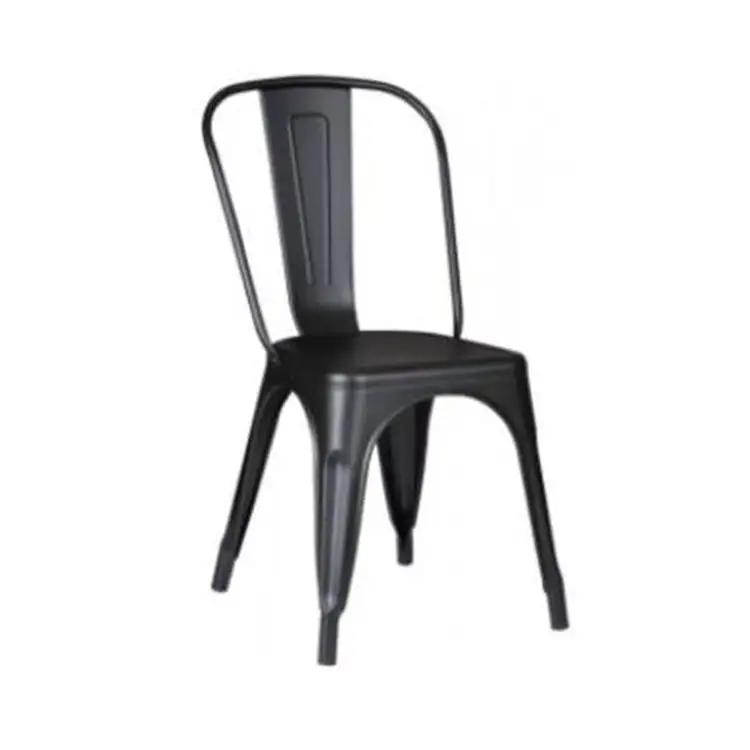 نمط جديد الكراسي الكلاسيكية التقليدية تكديس تصميم خمر المعادن الصناعية كرسي الطعام لغرفة الطعام