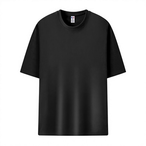 เสื้อยืดคอตตอนเท่ๆ รุ่นใหม่ ทรงโอเวอร์ไซส์ สไตล์ไฮสตรีท ผ้าเปล่า น้ำหนักเบา ผลิตจากผ้าฝ้าย 100% แห้งเร็ว ระบายอากาศได้ดี คุณภาพสูง - Product Image 3