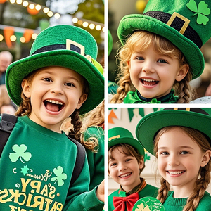 Pegatinas <span class=keywords><strong>de</strong></span> <span class=keywords><strong>tatuaje</strong></span> <span class=keywords><strong>de</strong></span> vacaciones irlandesas respetuosas con el medio ambiente e inofensivas, pegatinas <span class=keywords><strong>de</strong></span> <span class=keywords><strong>tatuaje</strong></span> impermeables para el brazo y la cara <span class=keywords><strong>de</strong></span> San Patricio - Product Image 3