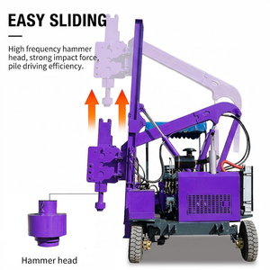 Máquina Perforadora <span class=keywords><strong>de</strong></span> Cimentaciones OEM/ODM Personalizable, Equipo <span class=keywords><strong>de</strong></span> Perforación <span class=keywords><strong>de</strong></span> Cimentaciones para Edificios, Martillo Vibratorio, Mini Perforadora <span class=keywords><strong>de</strong></span> Cimentaciones - Product Image 4