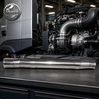 612600111670 Ladeluftkühler-Ansaugrohr für Weichai P12 Motor Schwerlast-Bergbau-Muldenkipper Kühlsystem Ersatzteile Großhandel