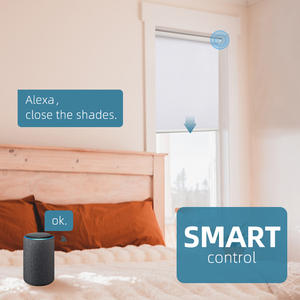 Stores occultantes motorisées intelligentes Deyi, batterie rechargeable, moteur Zigbee, compatible <span class=keywords><strong>Alexa</strong></span> <span class=keywords><strong>Echo</strong></span> - Product Image 4