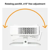 Support de bureau Jenovox pour projecteur, accessoires M5000 Mini DLP, support réglable à commande mécanique, résolution 1080P, 3D