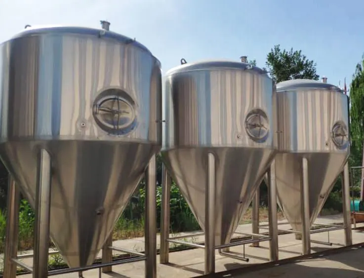 3000L Beer Brewing Fermenters SUS 304 Fermentation Unitank For Beer Brewery System