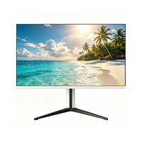 Monitor de 24 Pulgadas con Resolución de 2560*1440 y Frecuencia de Actualización de 180Hz, Marco Blanco, Base Ajustable en Altura, Compatible con Montaje en Pared