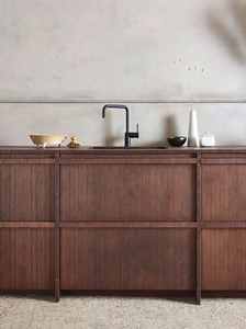 Gabinetes de Cocina Económicos con Cajones Tándem de Acero, Equipamiento de Cocina Pequeña de Lujo para Restaurante, Muebles Listos para Armar - Product Image 4