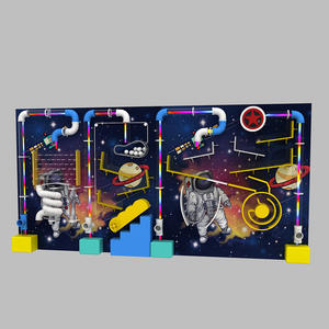 Jeu de boules murales pour bébé personnalisé OEM en usine Équipement de terrain de jeu intérieur cible pour enfants - Product Image 6