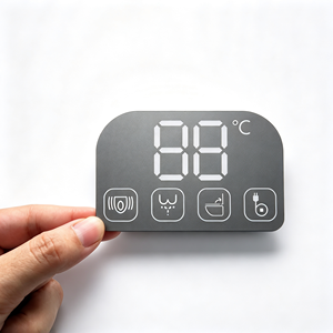 Film plastique auto-adhésif imprimé sur mesure pour panneau de commande OEM, découpe d'étiquettes graphiques - Product Image 6