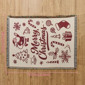 Textiles de maison personnalisé maison canapé couverture tissé <span class=keywords><strong>tapisserie</strong></span> couverture avec gland extérieur pique-nique couverture - Product Image 3