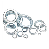 Spring Washer, Carbon Steel / Stainless Steel Split Lock Washer, Assorted Sizes for Bolt Screw Fastener