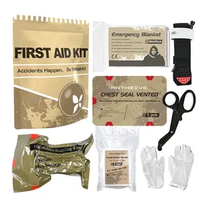 Anthrive Tactical Outdoor Portable Saignement Control Kit Medical Survival Kit IFAK Refill First Aid Kit For Emergency Trauma