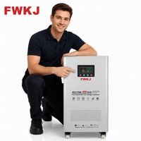 Régulateur de tension entièrement automatique monophasé 20 KVA en cuivre, modèle SVC/TND, 50/60 Hz, sortie réglable
