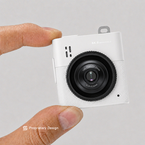 Mini caméra avancée 2,5K, 64MP, écran IPS carré de 1,4 pouce, zoom 16X, caméscope compact pour YouTube, vlogging, créateur de contenu - Product Image 1