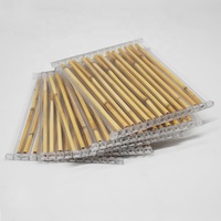 Plaques PC de 8 mm et 10 mm, plaques PC en bambou, plaques PC transparentes avec bambou intégré, plaque de polycarbonate creuse pour la conception de toits modernes