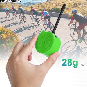 IRONDONKEY Tubo interior de bicicleta ultraligero Boquilla de bicicleta de <span class=keywords><strong>carretera</strong></span> 700C/26/27.5/29 pulgadas Material TPU Tubo interior de montaña - Product Image 3