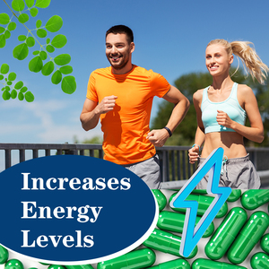 OEM ODM NFA Moringa Leaf Capsules 180 Capsules/Bottle Antioxidant Function Supports Digestion Boosts Immune System for Adults - Product Image 4