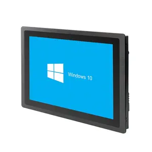 Panel mount waterproof 15 15.6 inch industrial sunlight readable touch screen lcd monitor