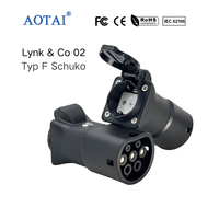 Adaptateur de prise factice AOTAI Type 2 pour véhicule vers chargeur pour Lynk Co 02 EV (Nouveau)
