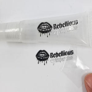 Étiquettes autocollantes en vinyle noir imperméables et personnalisées, étiquettes de transfert, impression pour bouteille de cosmétiques, <span class=keywords><strong>prix</strong></span> bas, usine OEM - Product Image 2