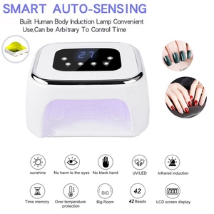 ขายส่งคุณสมบัติใหม่ 99W Auto Sensor UV LED เจลโปแลนด์บ่มโคมไฟเล็บมือเล็บเท้าเครื่องมือเครื่องเป่าเล็บพร้อมลําโพงบลูทูธ - Product Image 3
