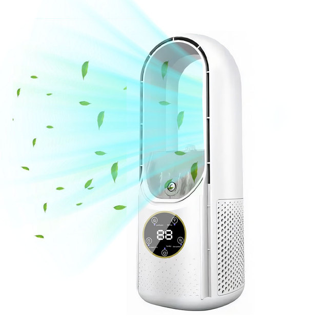 OEM Small Quiet Bladeless Fan Low Noise Table Water Mist Spray Fan Air Cooling Desk Fans