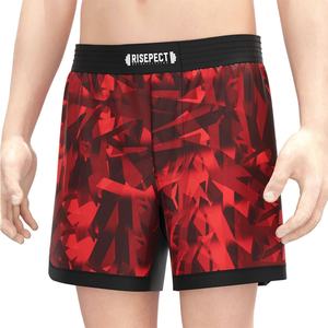 กางเกงขาสั้นฝึกซ้อม MMA แบบซับลิเมชั่นพิมพ์ลายโลโก้ Nogi Workout Bjj Jiujitsu สำหรับชกมวยไทย มวยสากล มวยปล้ำ ทีมชาติไทย - Product Image 5