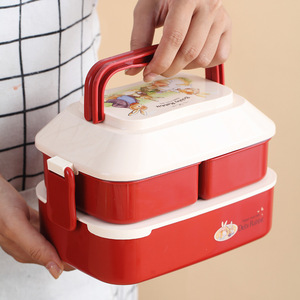 Plastic picnic bento thermal lunch box loncheras escolares kids portable lunch boxes for school kids