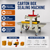 Machine à banderoler les cartons ondulés semi-automatique durable pour entrepôt