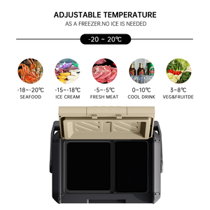 12L Portable and Small Fridges Car Cooler Smart Freezer <b>Refrigerator</b> Fridge for Home Portable Car <b>Refrigerator</b> - Product Image 3