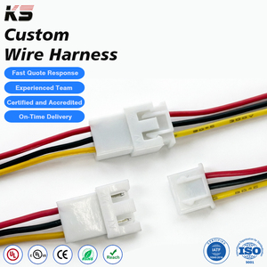 Komple otomatik 1mm 1.25mm 2.0mm Jst 2 4 6 8 11 12 18pin erkek kadın Jst konnektör kablosu üreticisi özel kablo demeti - Product Image 1