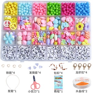 Kit de Fabricación de Joyas con Cuentas XR Wholesale, Cuentas para Pulseras, Cuentas de Vidrio Tipo Pony y Cuentas con Letras del Alfabeto para Manualidades y Regalos - Product Image 2