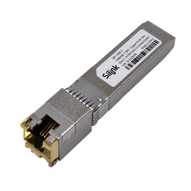 SFP-10G-T 10GBASE-T SFP+ Copper RJ45 30m Transceiver Module Compatible Cisco Aruba Juniper