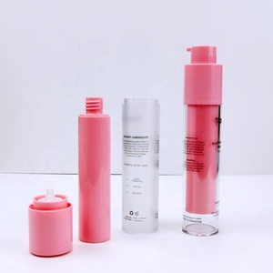 Luxury 15g 30g 50g 100g Personal Care Cream Airless <b>Jar</b> <b>Plastic</b> Airless Bottle <b>Jar</b> Refillable Cosmetic Airless Pump <b>Jar</b> - Product Image 6